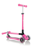 GLOBBER PRIMO FOLDABLE SCOOTER - NEON PINK