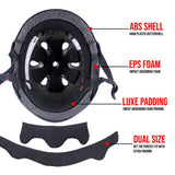 CORE STREET HELMET - BLACK / BLACK