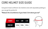 CORE STREET HELMET - BLACK / BLACK