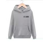 ATLASCo CLASSIC HOODIE GREY/BLACK GRAPHCS