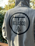 ATLASCo CLASSIC HOODIE GREY/BLACK GRAPHCS