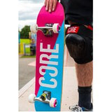 CORE Complete Skateboard C2 Split - Pink/Blue 7.75 - AtlasCo.Online
