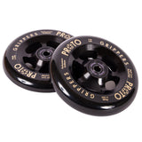 PROTO CLASSIC GRIPPERS WHEELS 110mm (BLACK on BLACK) - AtlasCo.Online | Kick-Ass Range of Scooters Delivered to Your Door