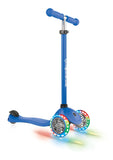 GLOBBER PRIMO SCOOTER WITH LIGHTS - NAVY BLUE