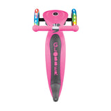 GLOBBER PRIMO FOLDABLE SCOOTER WITH LIGHTS - PINK