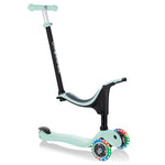 GLOBBER GO UP SPORTY CONVERTIBLE SCOOTER WITH LIGHTS - MINT