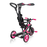 GLOBBER EXPLORER TRIKE 4-IN-1 - FUCHSIA PINK