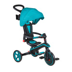 GLOBBER EXPLORER TRIKE 4-IN-1 FOLDABLE - TEAL