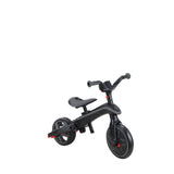 GLOBBER EXPLORER TRIKE 4-IN-1 FOLDABLE - BLACK / GREY