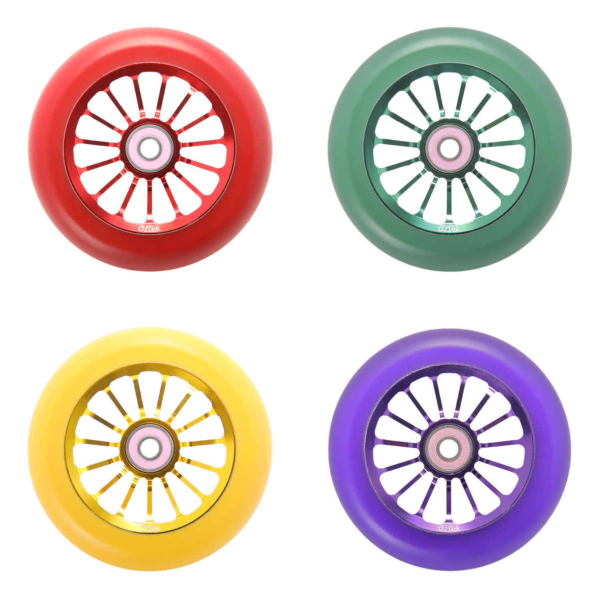 AZTEK ARCHITECT 2 SCOOTER WHEELS - SUNBURST 110 X24
