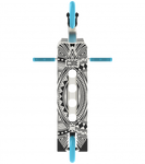 CORE CL1 LIGHT COMPLETE SCOOTER - CHROME BLUE