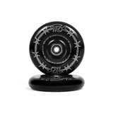 TILT SELECTS DURARE WHEELS - BARBED BLACK 24 X 110