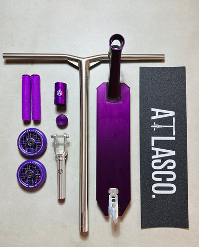 ATLASCO APEX 5" ROOT  CUSTOM   - PURPLE /RAW