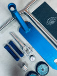 APEX 5" CUSTOM BUILD -BLUE/RAW-  Y Bar