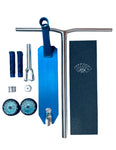 APEX 5" CUSTOM BUILD -BLUE/RAW-  Y Bar