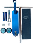 APEX 5" CUSTOM BUILD -BLUE/RAW-  T Bar