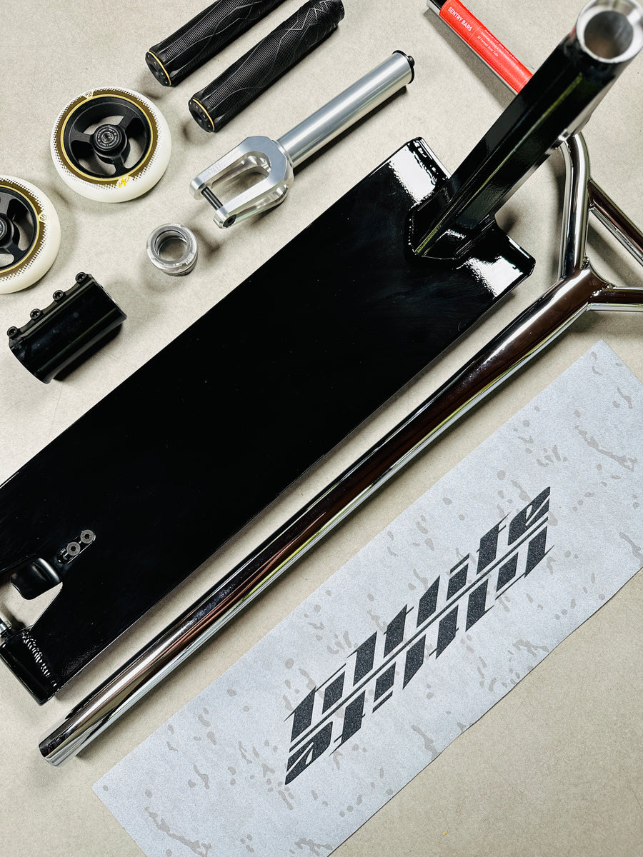 Tilt Method 2 Black 6.5x22.5 Custom Complete Scooter – AtlasCo