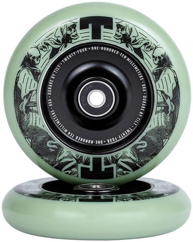 TILT SELECTS DURARE WHEELS - PHANTOM  24 X 110