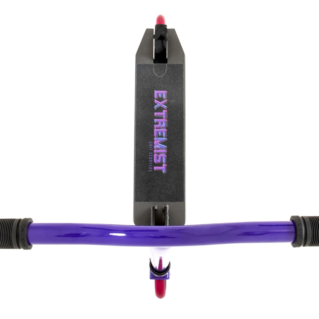 EXTREMIST COMPLETE SCOOTER - SILVER / PURPLE -