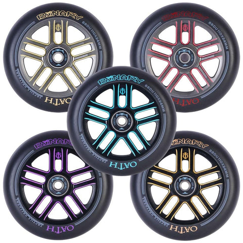 OATH BINARY SCOOTER WHEELS - 110mm x 24mm - AtlasCo.Online | Kick-Ass Range of Scooters Delivered to Your Door