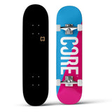 CORE Complete Skateboard C2 Split - Pink/Blue 7.75 - AtlasCo.Online