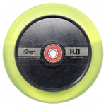 GRIT WHEELS 110mm x 24mm BLACK/CLEAR PU - AtlasCo.Online | Kick-Ass Range of Scooters Delivered to Your Door