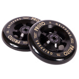 PROTO CLASSIC GRIPPERS WHEELS 110mm (BLACK on BLACK) - AtlasCo.Online | Kick-Ass Range of Scooters Delivered to Your Door  