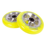 PROTO STARBRIGHT SLIDERS SCOOTER WHEELS 110mm - YELLOW - AtlasCo.Online | Kick-Ass Range of Scooters Delivered to Your Door