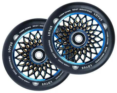 ROOT INDUSTRIES LOTUS - BLACK/BLUE RAY 24mm x 110mm