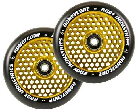 Ruote Root Industries HoneyCore 110 Mm – Nero/Rosso (coppia) Per Pattini - Foto 2