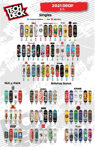 TECH DECK 96MM SINGLE ASSORTED
