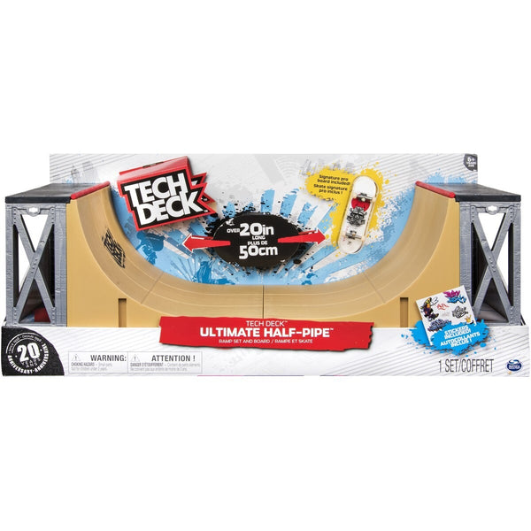 TECH DECK HALF PIPE