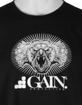 GAIN PROTECTION DROPBEAR T-SHIRT - BLACK - AtlasCo.Online | Kick-Ass Range of Scooters Delivered to Your Door  