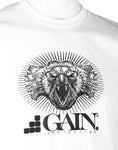 GAIN PROTECTION DROPBEAR T-SHIRT - WHITE - AtlasCo.Online | Kick-Ass Range of Scooters Delivered to Your Door  